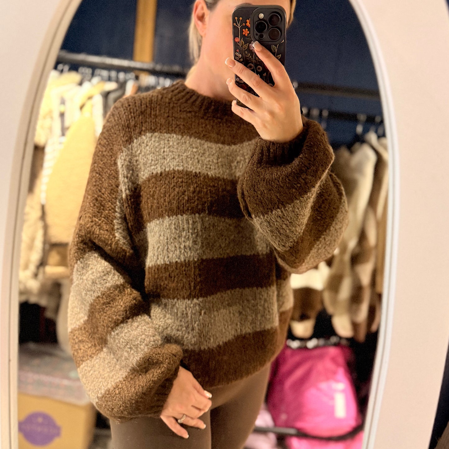 Chunky knit jumpers