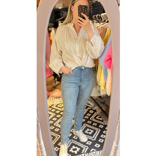 Monaco Premium High waist skinny jeans