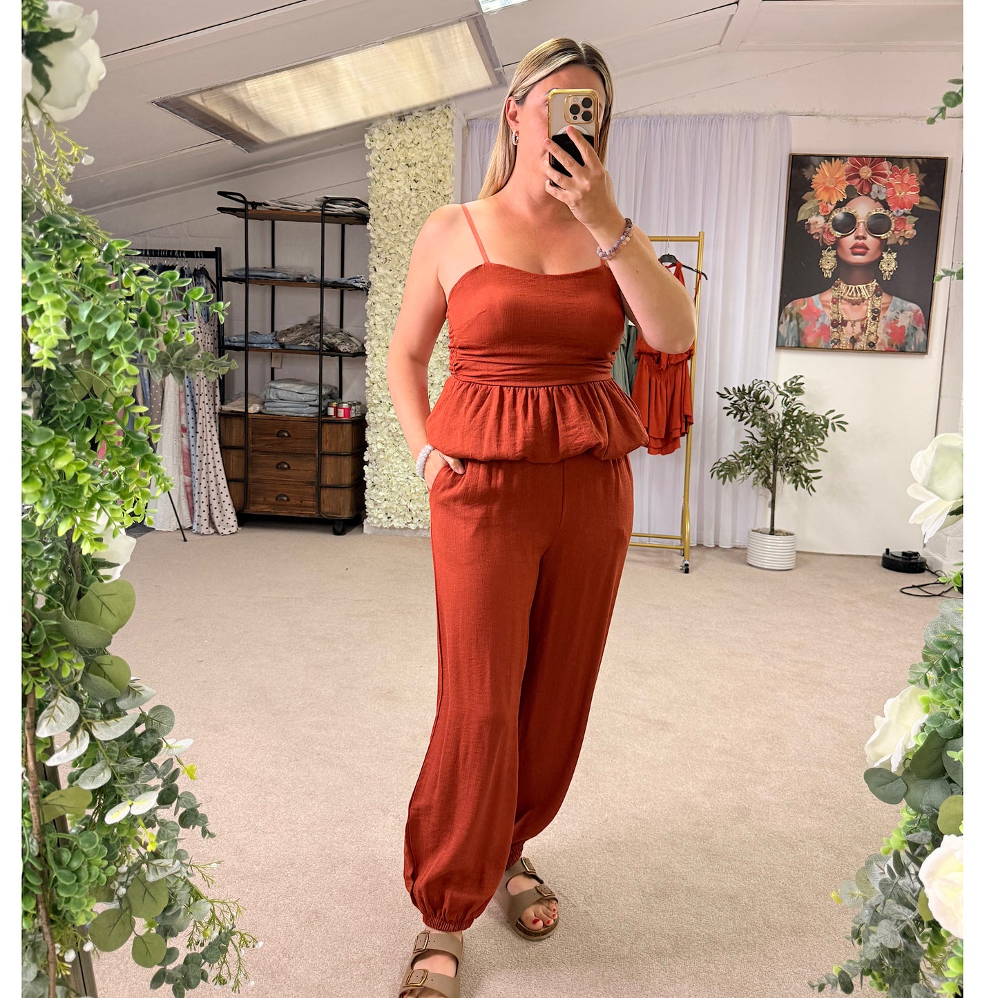 The Alice two piece peplum sets
