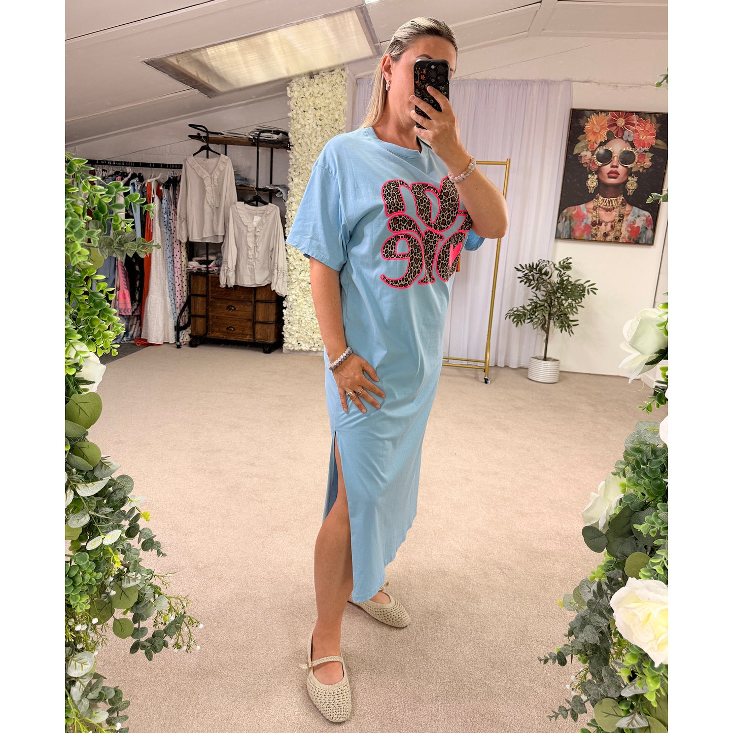 Amore cotton t shirt dresses-made in 🇮🇹