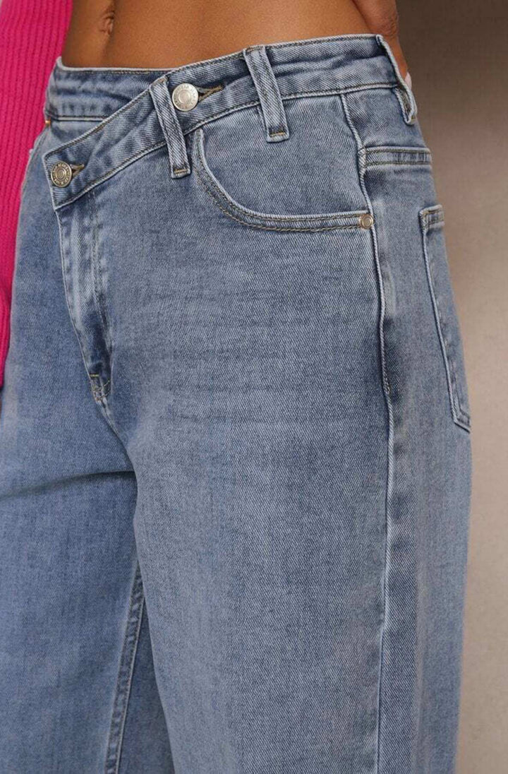 Lydia wide leg denim jeans