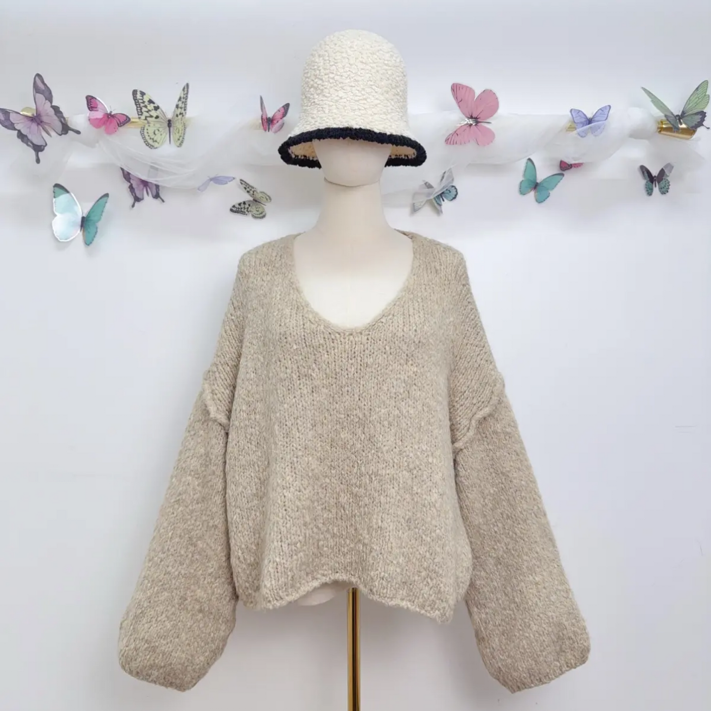 Due in week commencing 24/11 -Super chunky cosy Paris jumpers