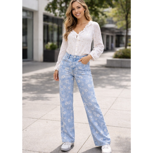 Daisy Daydream High-Rise Wide Leg Jeans