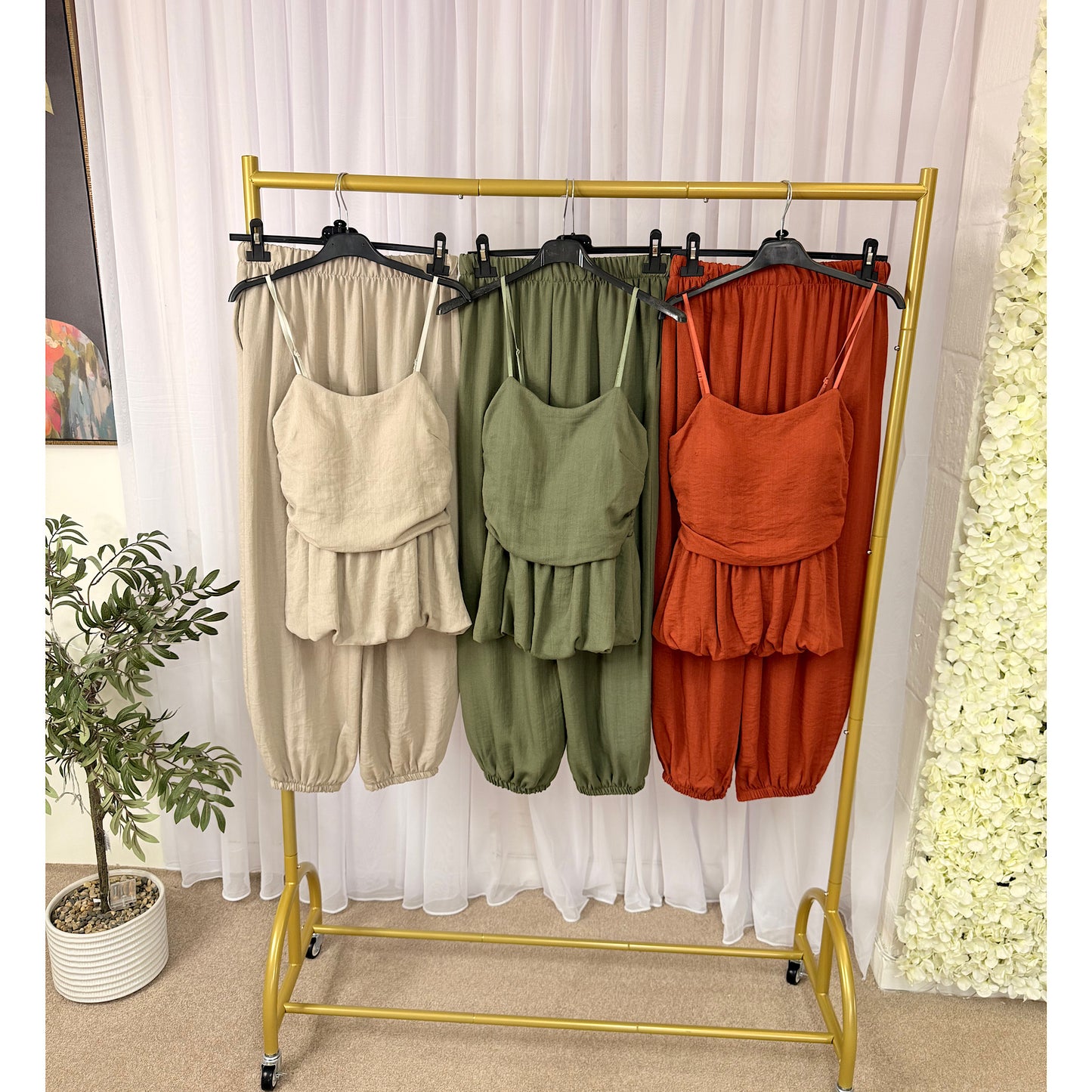The Alice two piece peplum sets