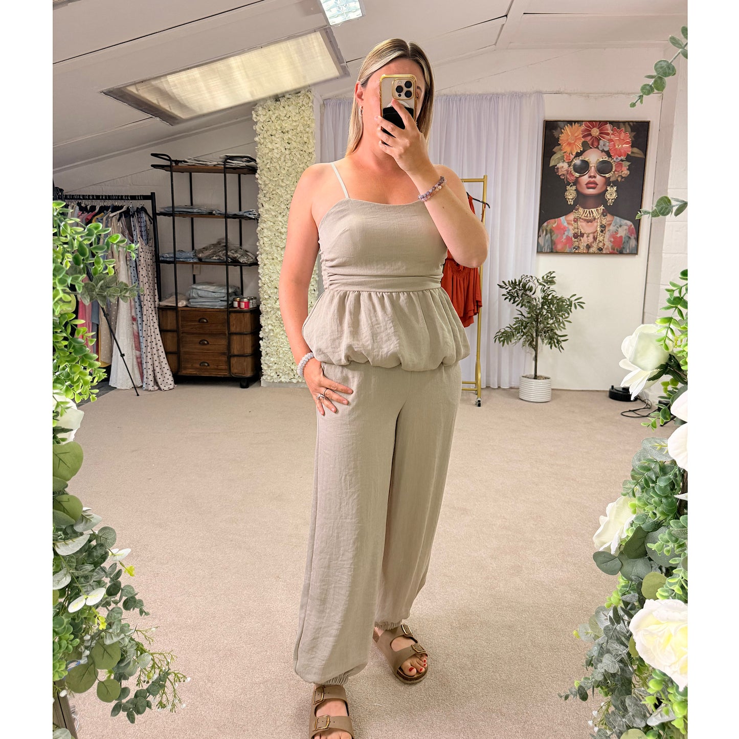 The Alice two piece peplum sets