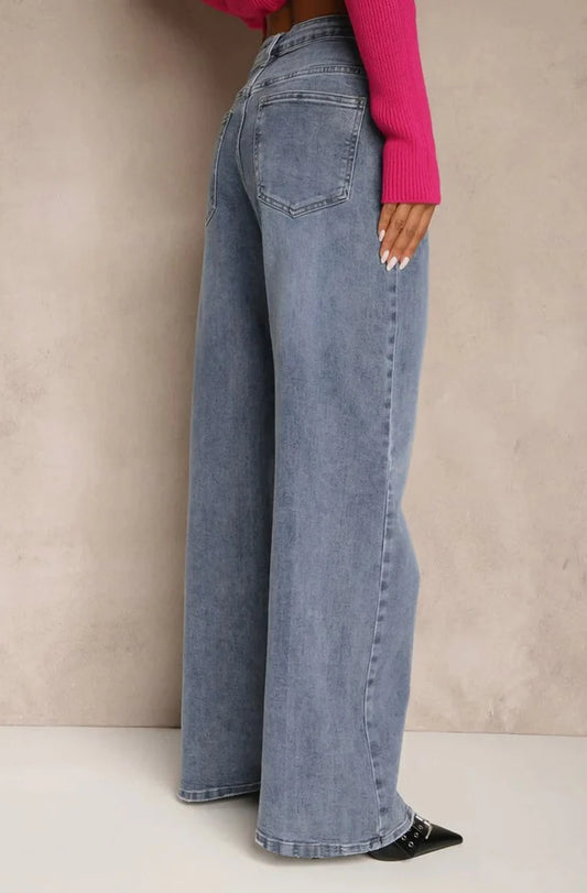 Lydia wide leg denim jeans