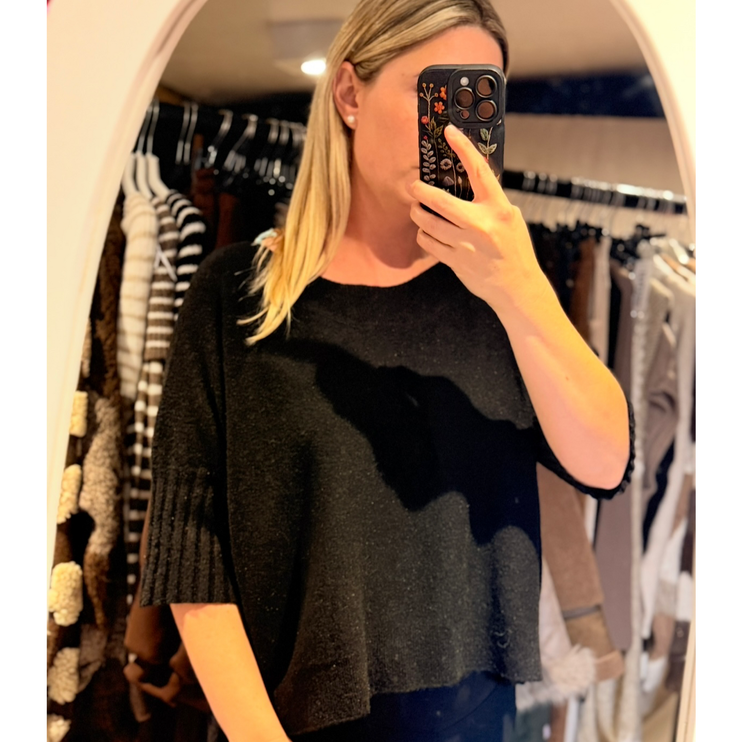 Ribbed edge boxy fit jumpers