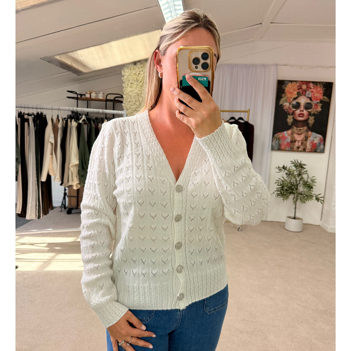 The Jessica soft knit cardigan