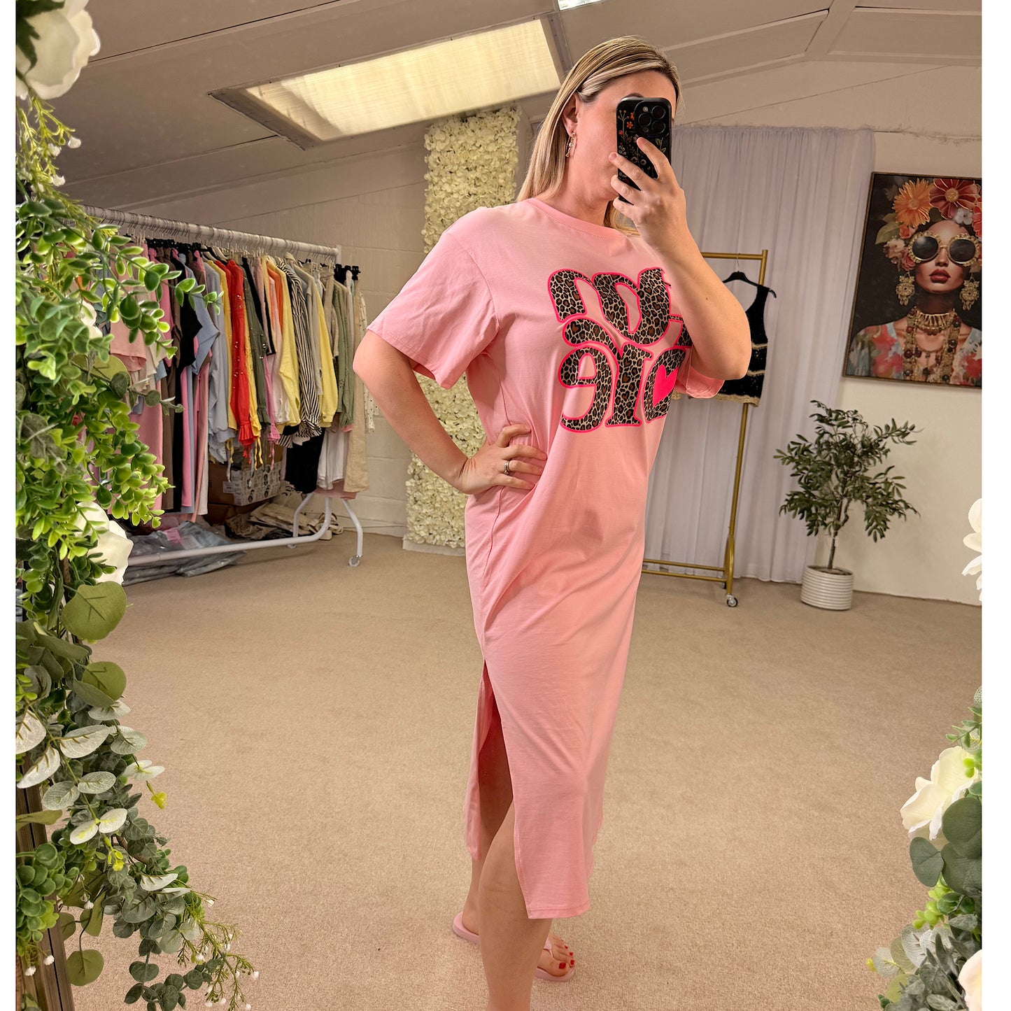 Amore cotton t shirt dresses-made in 🇮🇹
