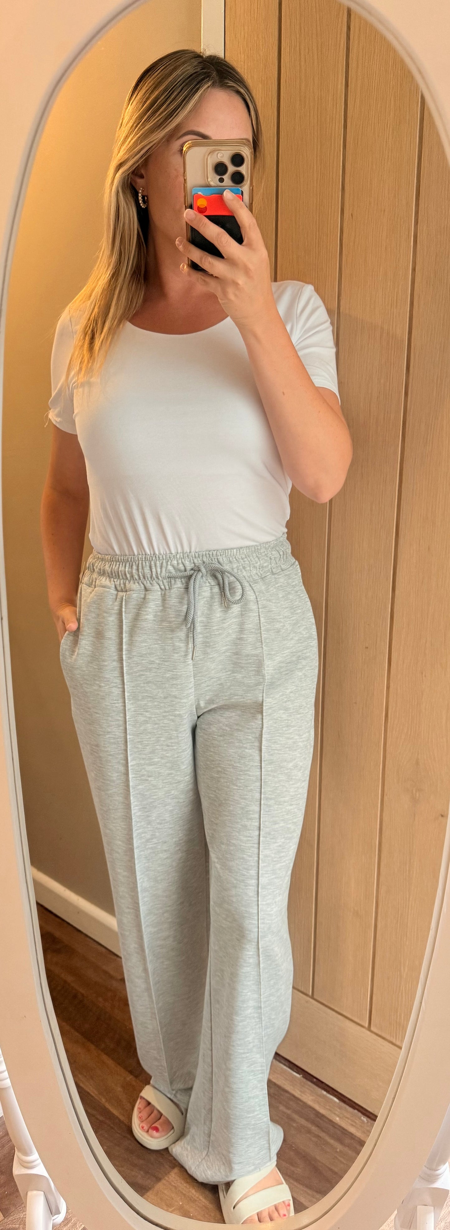 Super soft Front detail Plain joggers