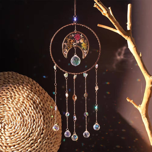 Coming soon -Dried Flower Special  Round Suncatcher