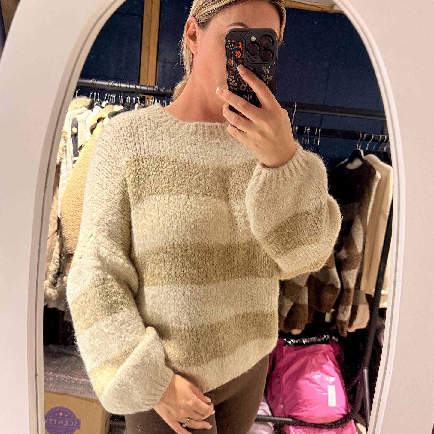 Chunky knit jumpers