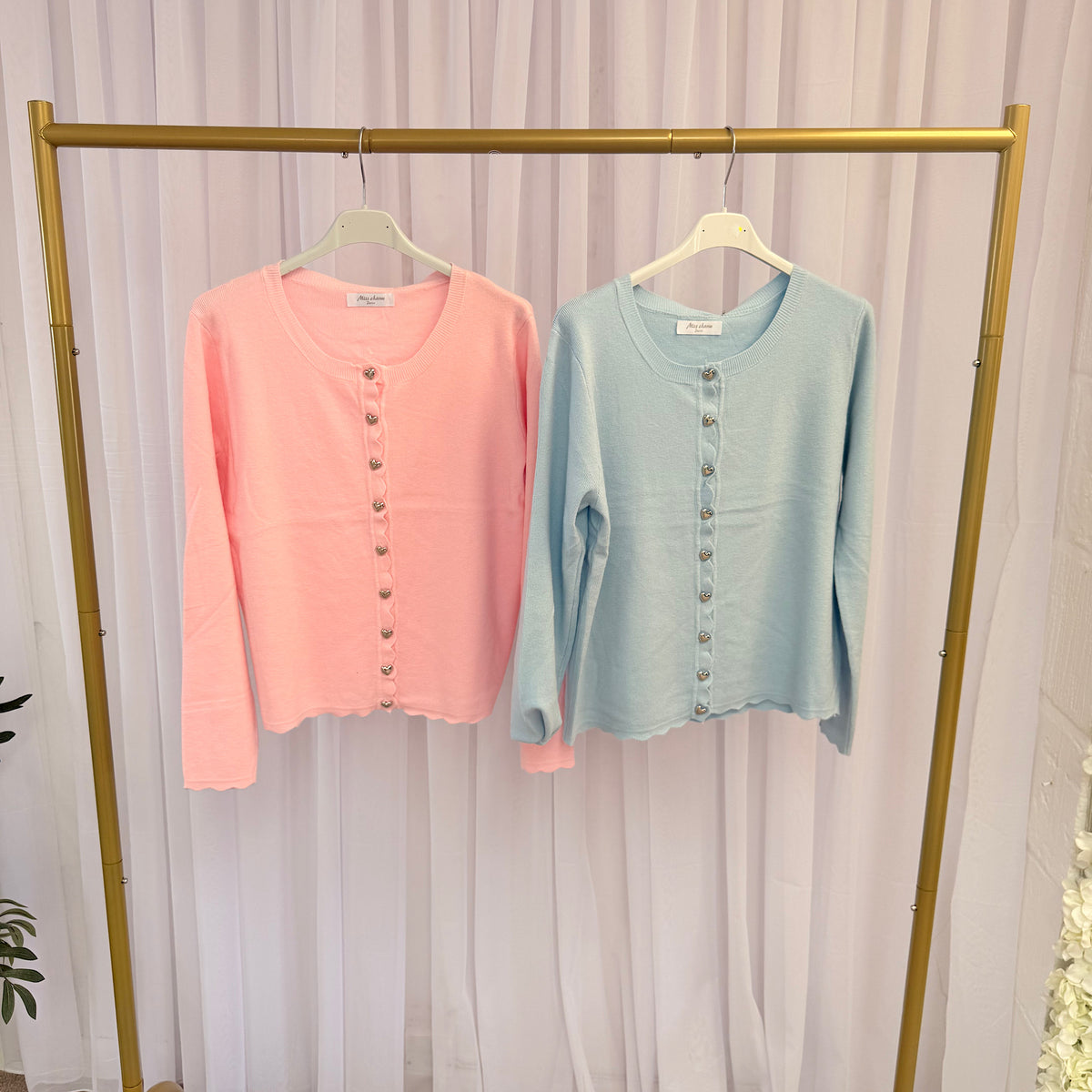 The Sweetheart Knit cardigans