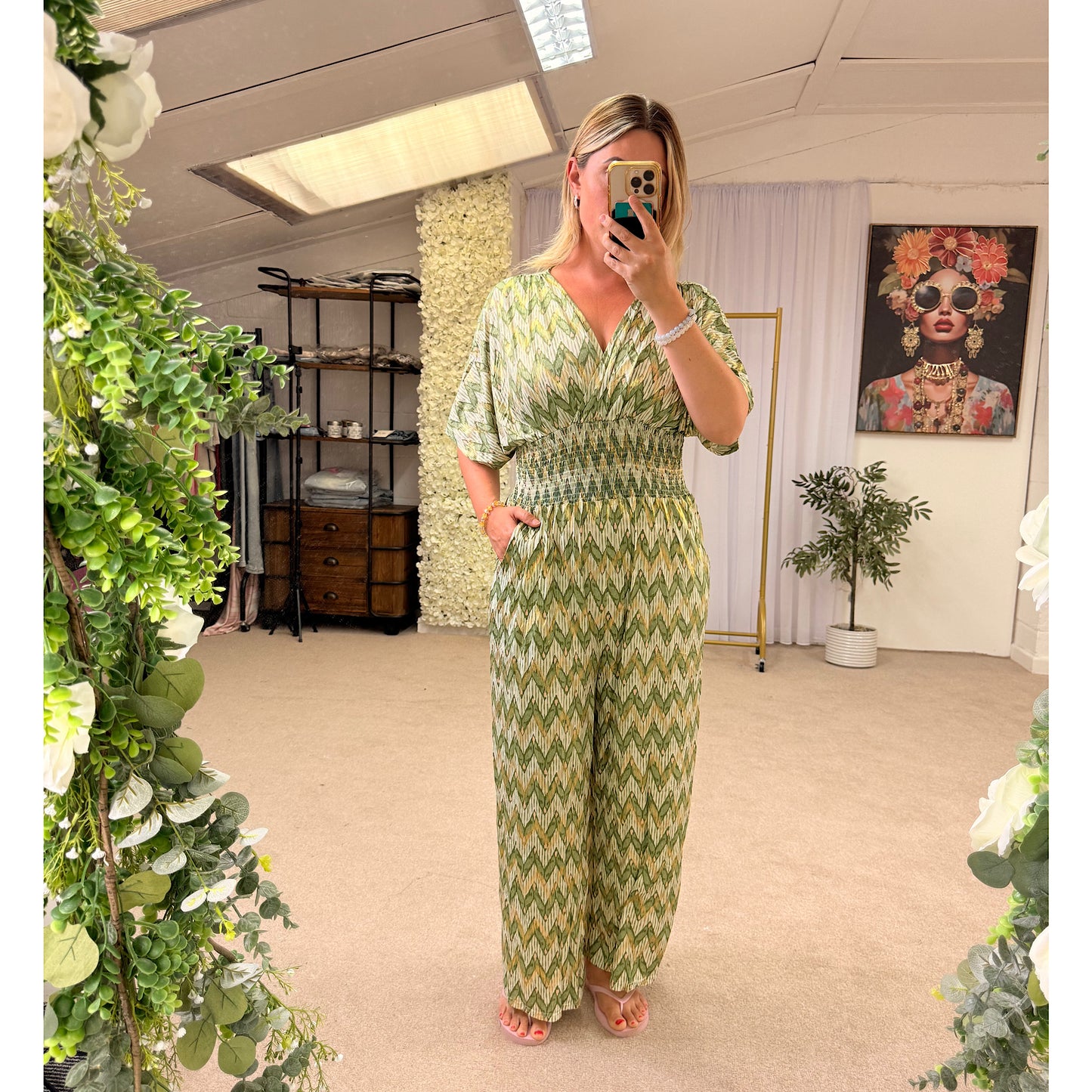 The Riviera Silk Feel Jumpsuit