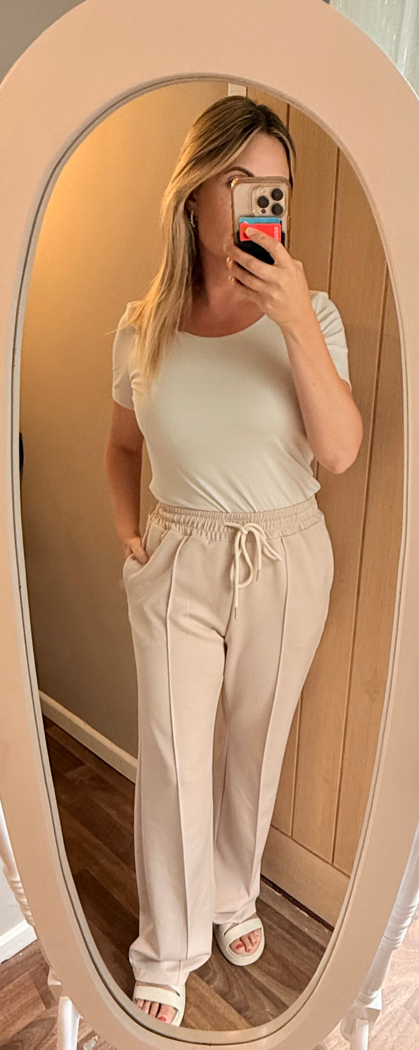 Super soft Front detail Plain joggers