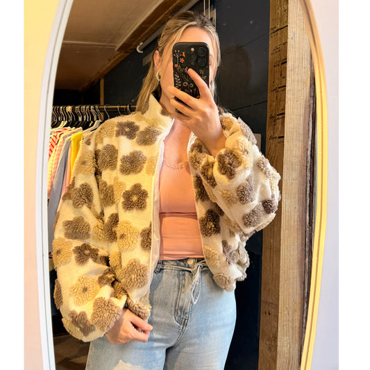 Floral spring jacket