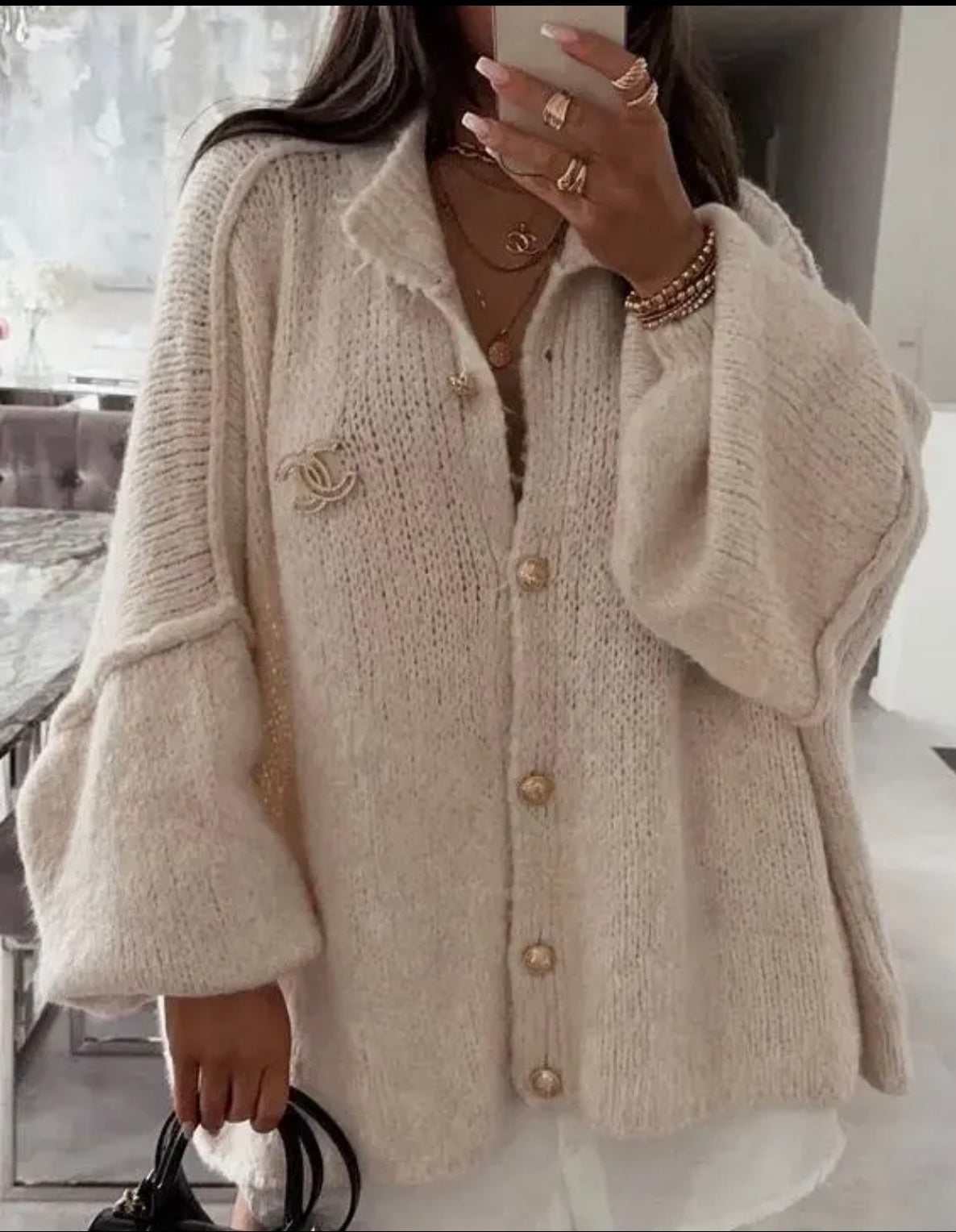 Chic Paris loose fitted jumper