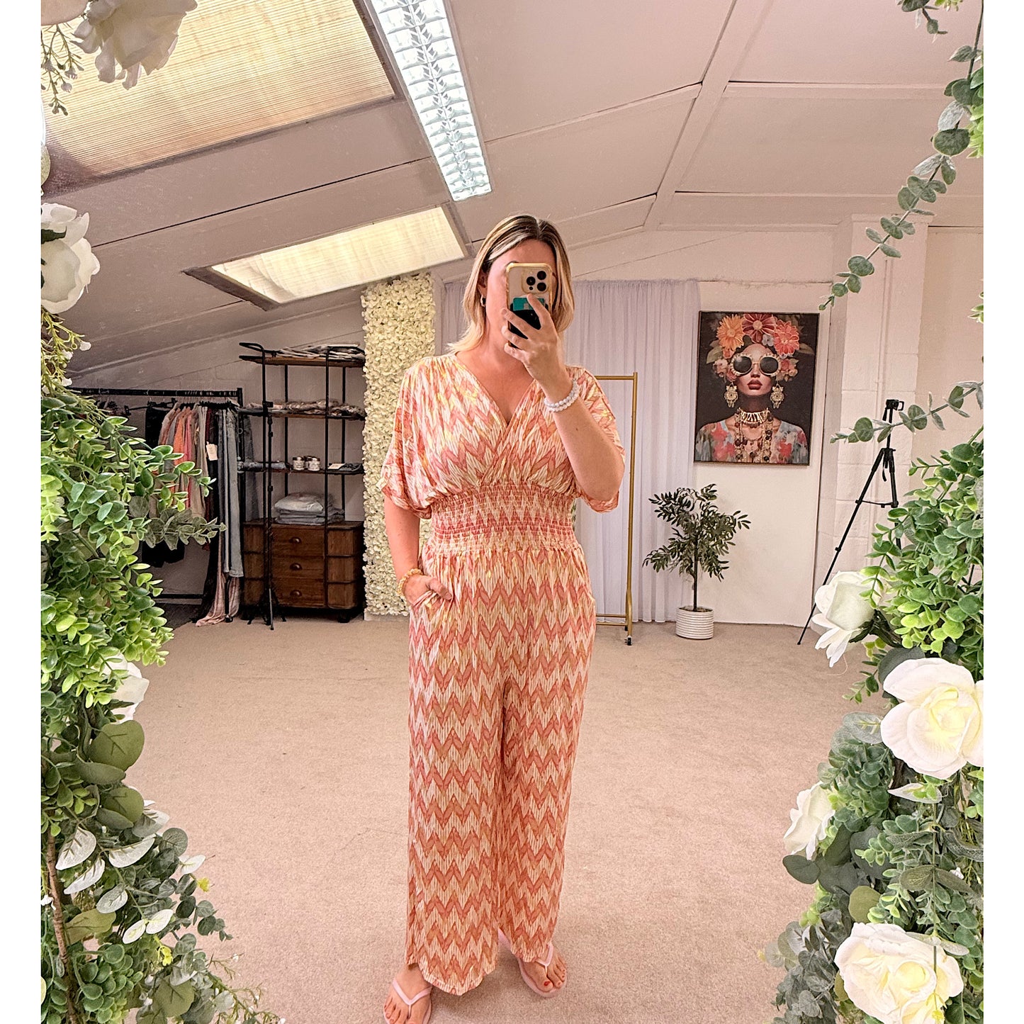 The Riviera Silk Feel Jumpsuit