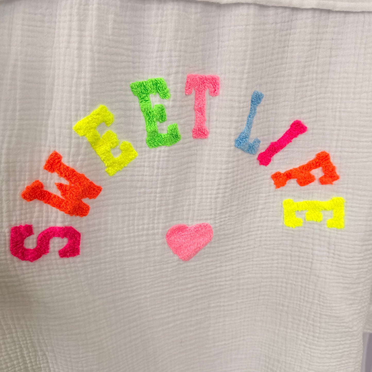 ‘Sweet life’ cheesecloth shirts