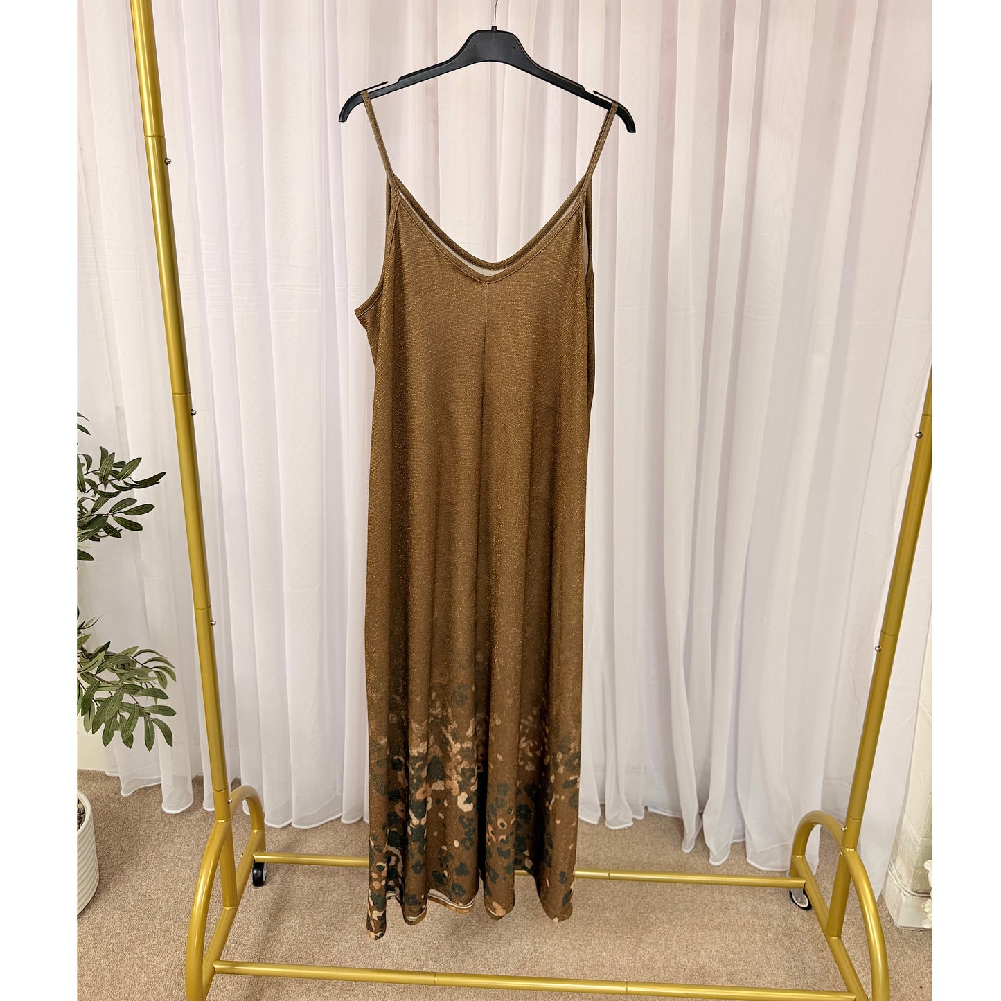 Wild Love Lurex Maxi Dress ⭐