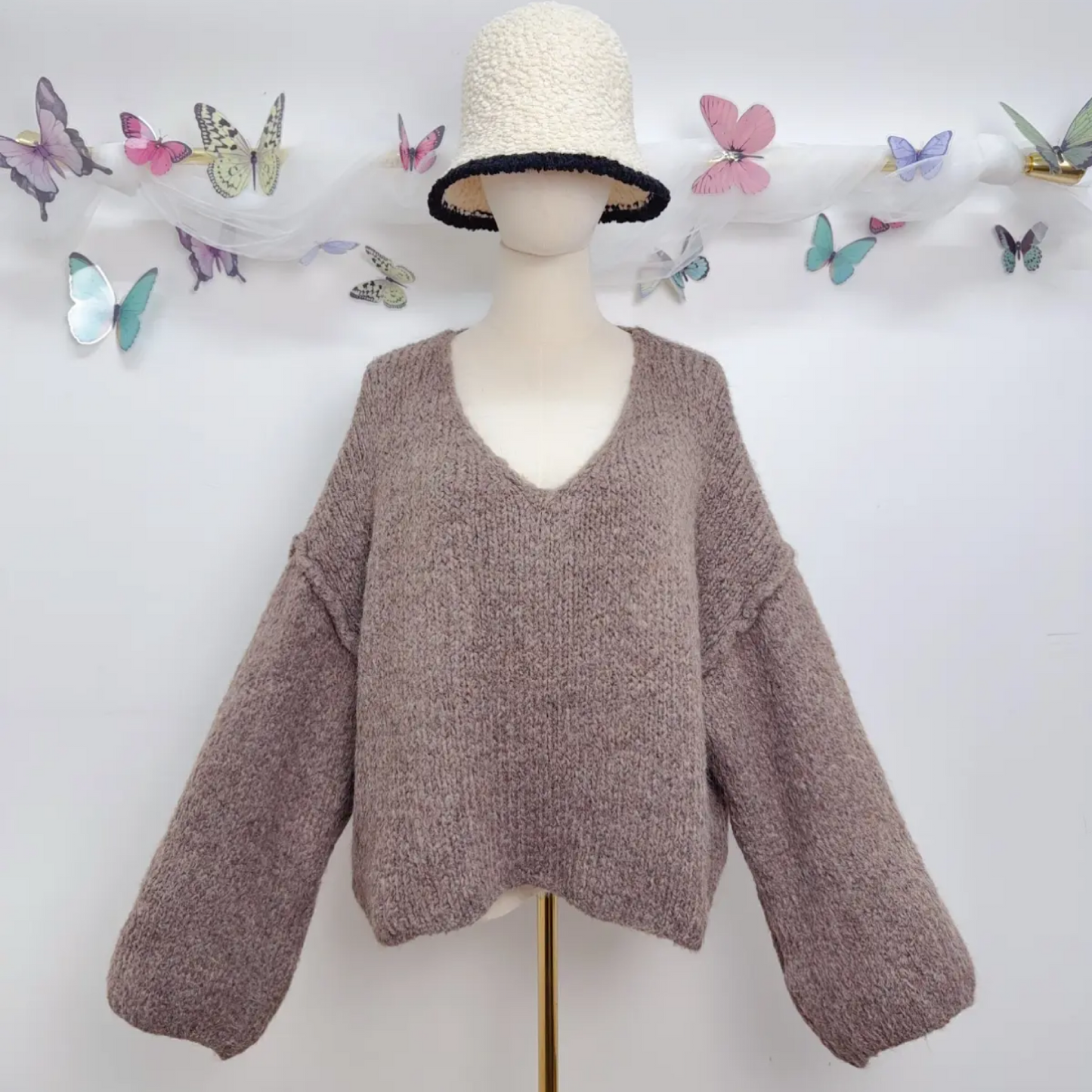 Due in week commencing 24/11 -Super chunky cosy Paris jumpers