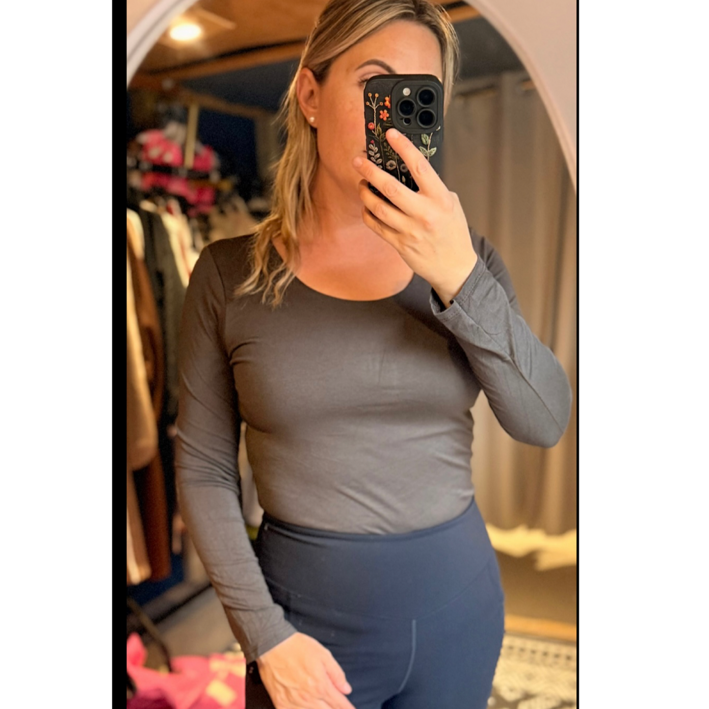 Viscose Super soft double layered made in Italy long sleeved tops up to uk 16