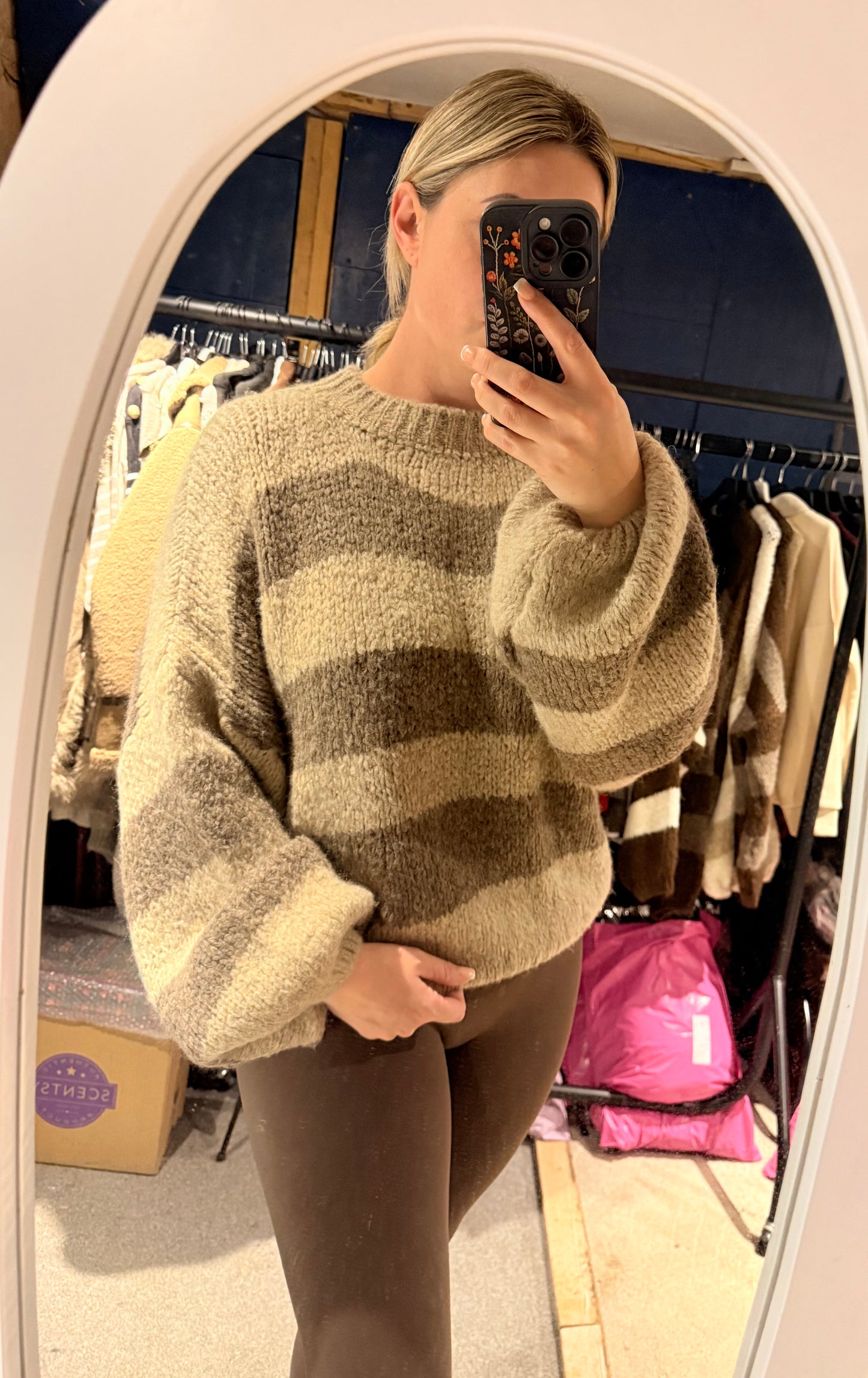 Chunky knit jumpers