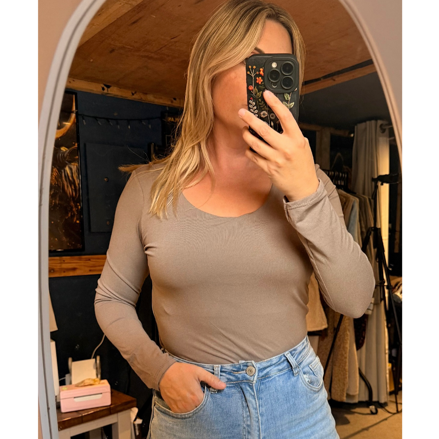 Viscose Super soft double layered made in Italy long sleeved tops up to uk 16