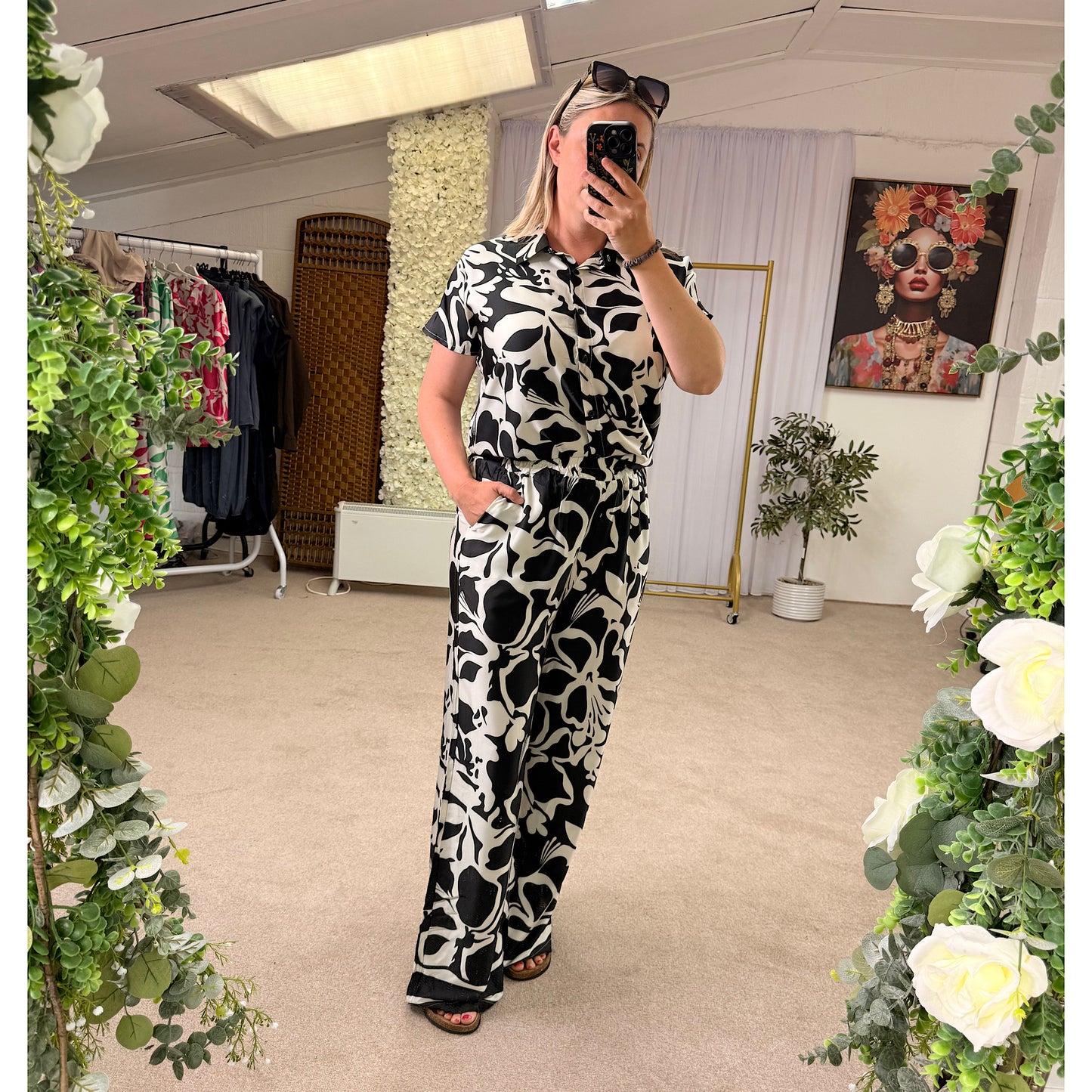 Bloom co-ord Satin feel sets