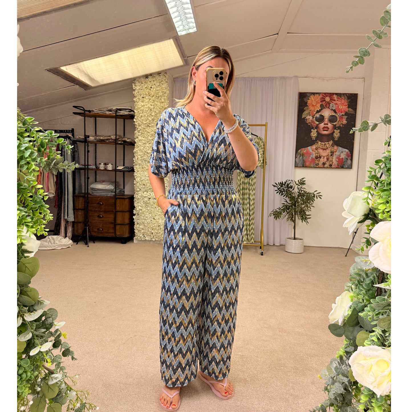 The Riviera Silk Feel Jumpsuit