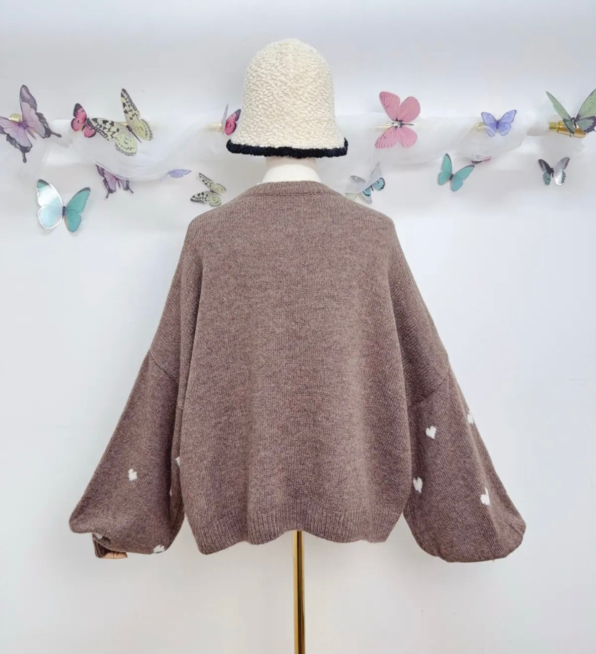 Heart knit super soft jumpers