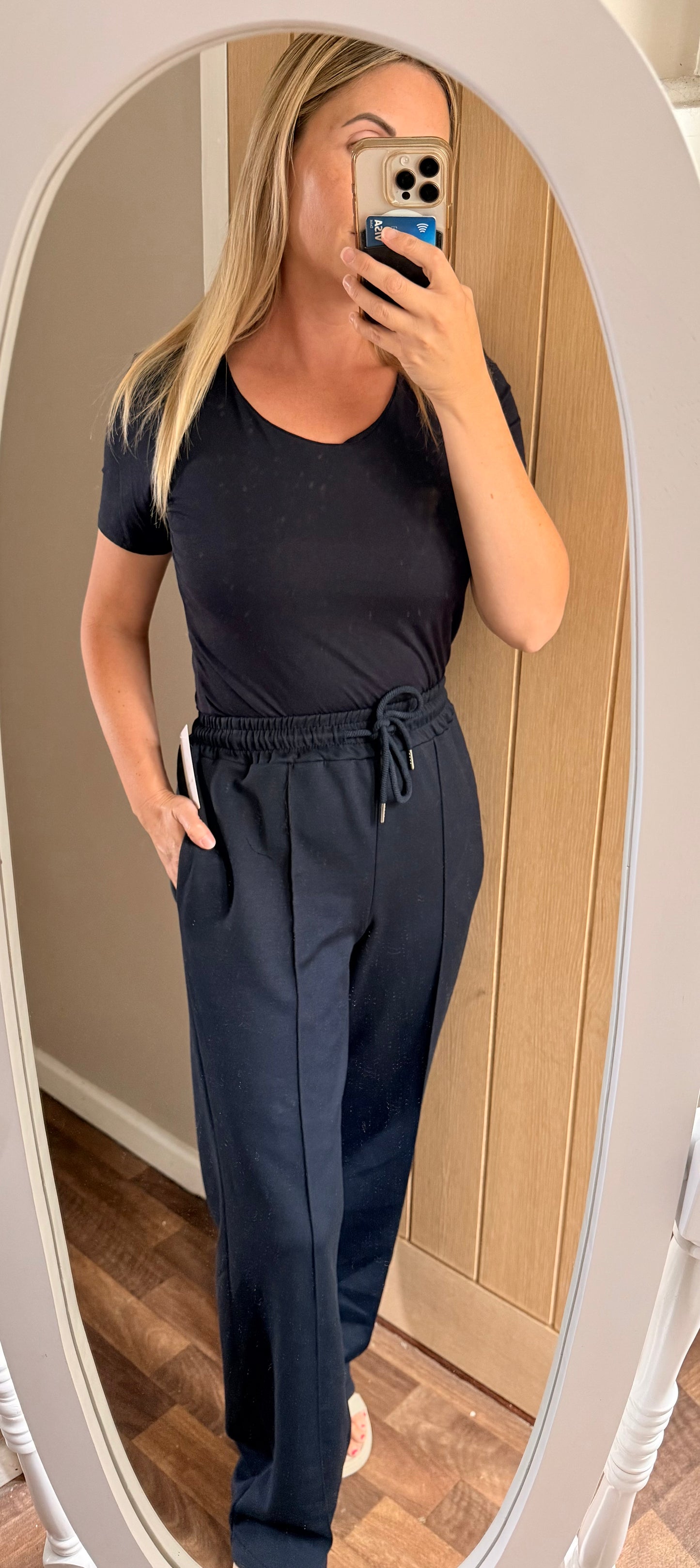 Super soft Front detail Plain joggers