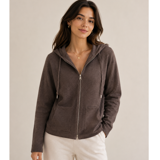The Richmond Knitted zipped up Hoodie