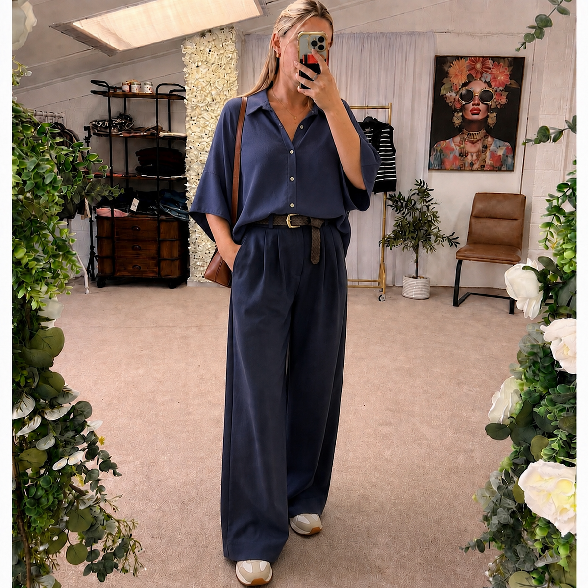 The Luxe Oversized collar Shirt