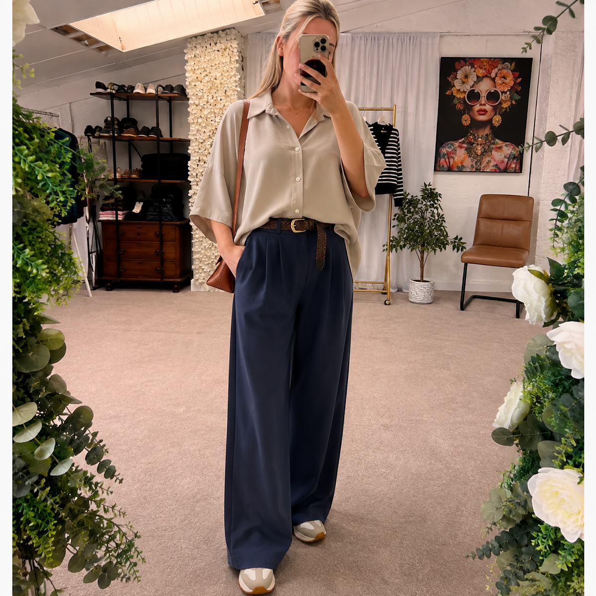 The Luxe Oversized collar Shirt
