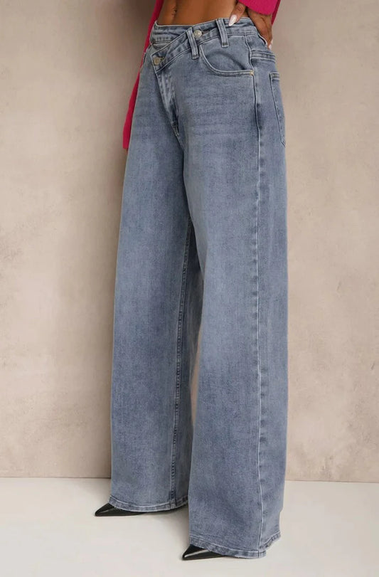 Lydia wide leg denim jeans