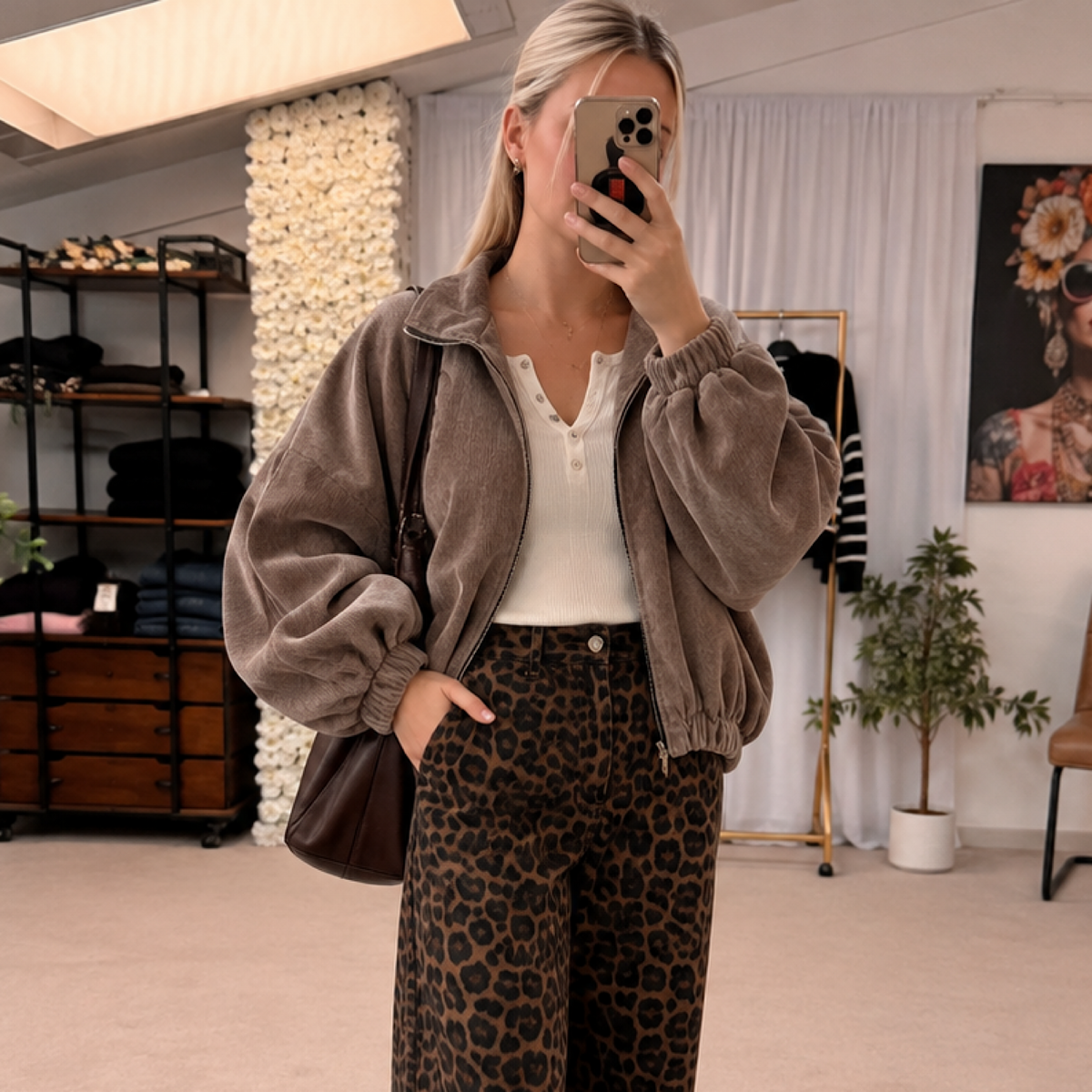 Oversized soft feel bomber jackets