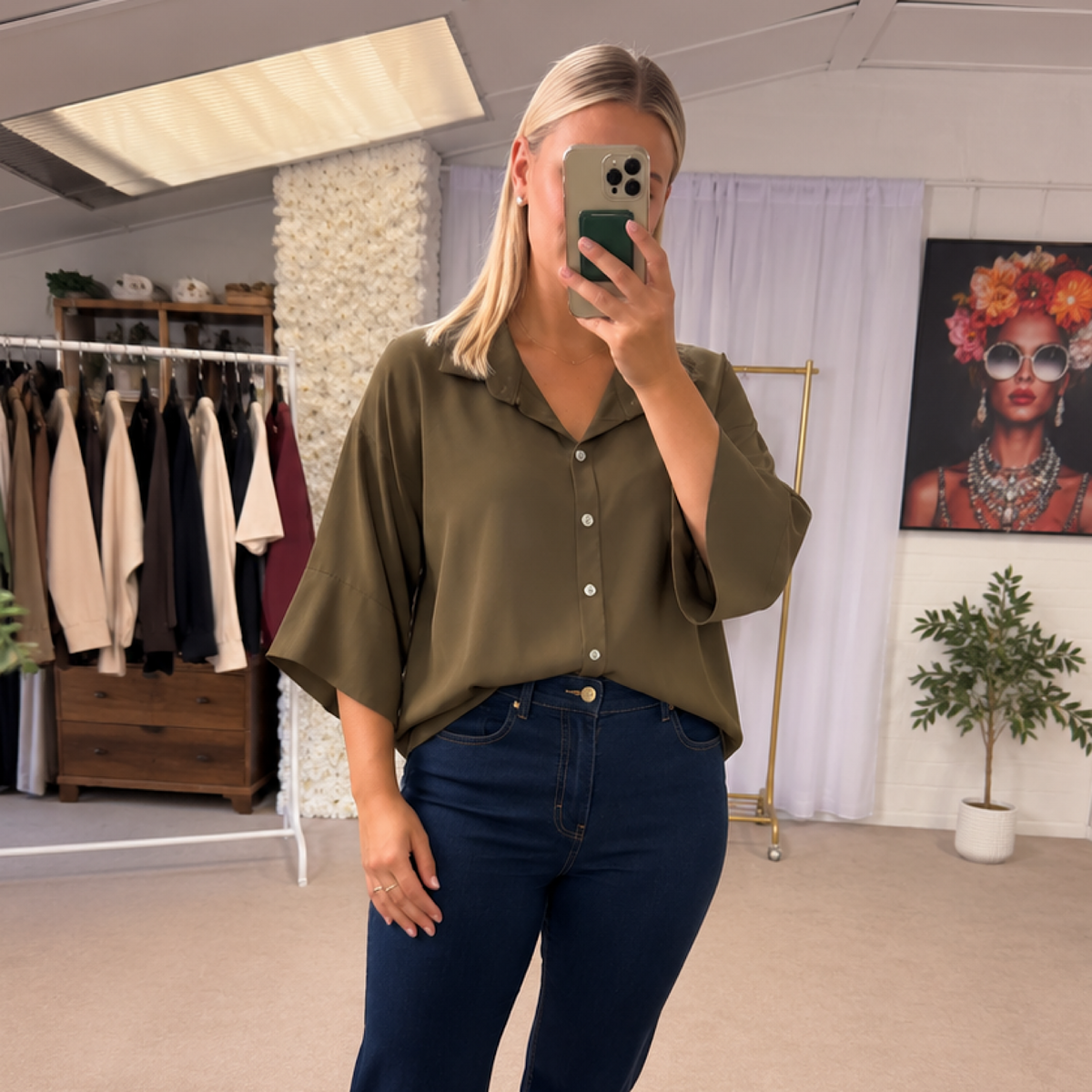 The Luxe Oversized collar Shirt