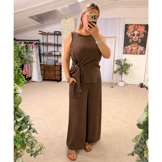 Ella side knot co ord set