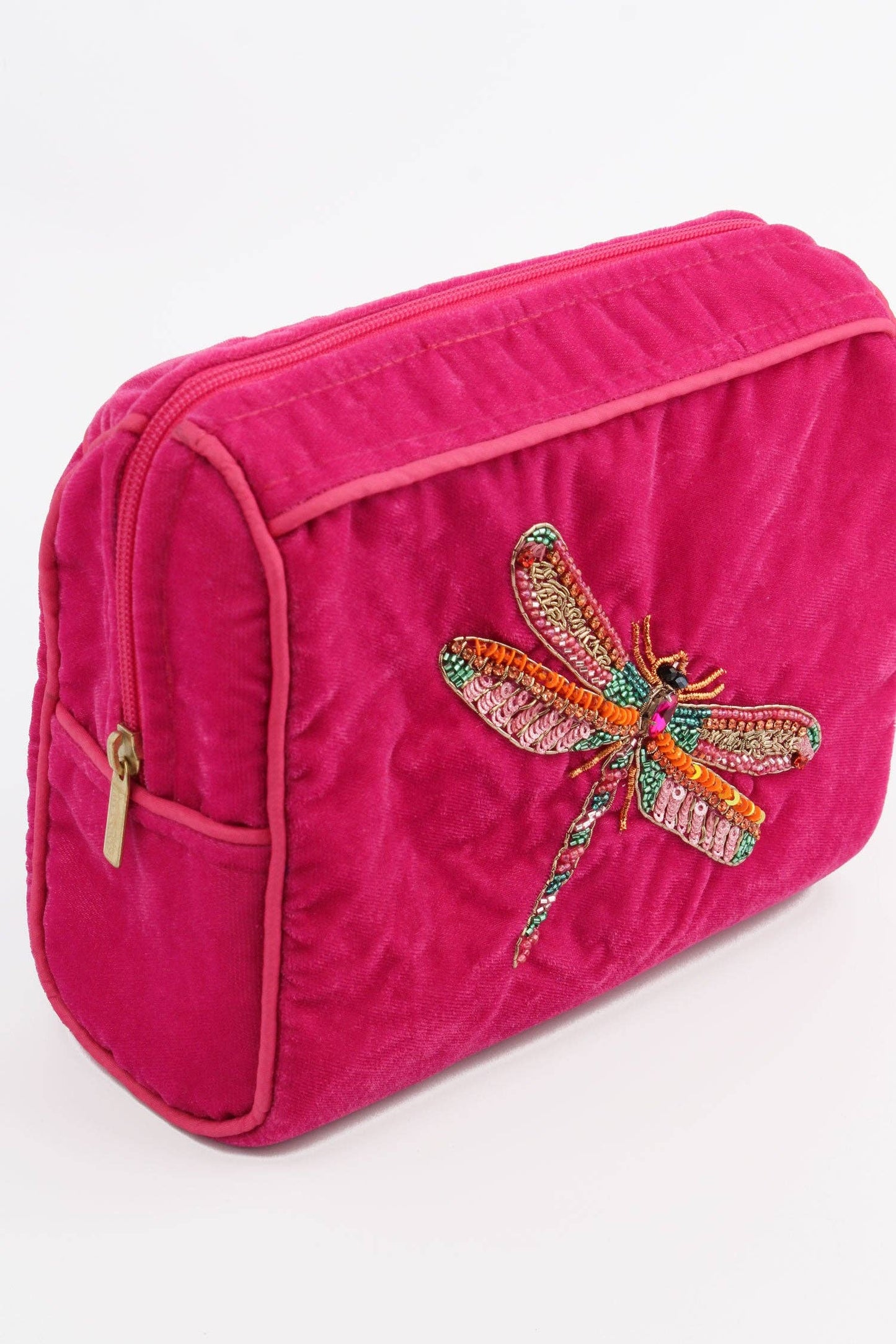 PINK DRAGONFLY MEDIUM POUCH