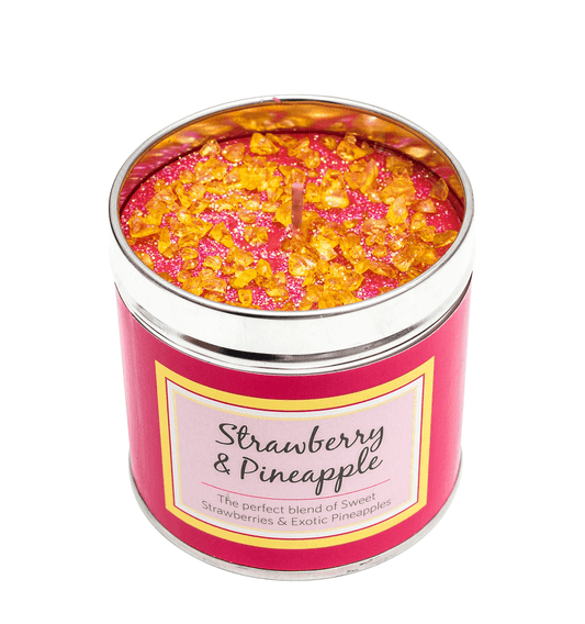 SERIOUSLY SCENTED CANDLE – STRAWBERRY & PINEAPPLE PUNCH
